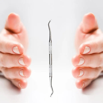 Toe Nail Care Hook – Double-Ended Ingrown Toe Correction Lifter & Toenail File for Manicure Pedicure | Foot Care Tool | GlowPeak