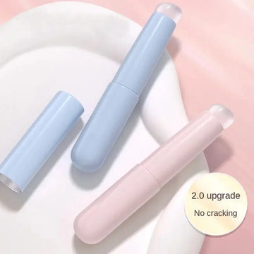 Silicone Lip Brush with ABS Handle – Portable Lipstick & Lip Balm Applicator with Cap for Smooth Blending & Smudge-Free Coverage | GlowPeak