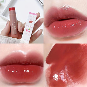 Colored Moisturizing Lip Balm Lipstick – Hydrating, Line-Diluting & Anti-Drying Formula | GlowPeak