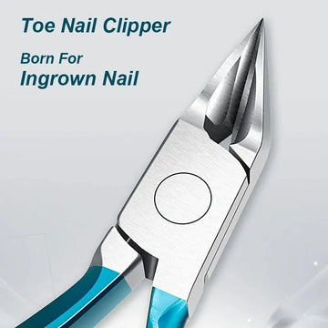 Toe Nail Clipper For Ingrown Or Thick Toenails Toenails Trimmer Professional Podiatrist Toenail Nipper With Stainless Steel Supe| GlowPeak