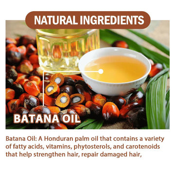 Batana Oil Hair Conditioner – Nourishing, Moisturizing & Repairing Conditioner for Strengthening Roots & Smoothing Hair – Hair Care for Women | GlowPeak