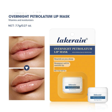 Lakerain Overnight Petrolatum lip mask