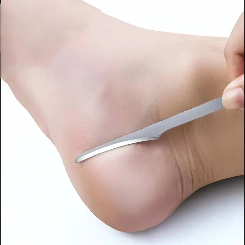 Stainless Steel Foot Knife - Dead Skin Remover, Toe Nail Shaver, And Callus Rasp For Pedicure And Foot Care for Shops| GlowPeak