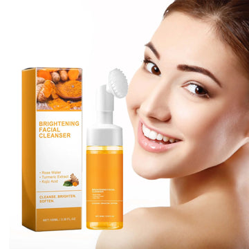 100ml Turmeric Cleansing Milk – Deep Cleaning & Moisturizing Facial Cleanser for Women | GlowPeak