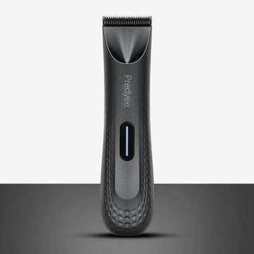 Electric Groin Hair Trimmer for Men – Waterproof Body Groomer, Pubic Hair Trimmer with Replaceable Ceramic Blade | GlowPeak