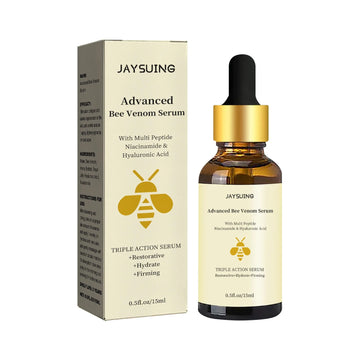 Bee Venom Anti Wrinkle Essence Anti-aging Polypeptide Hyaluronic Acid  Essence Can Repair Moisturize and Tighten Facial Skin| GlowPeak