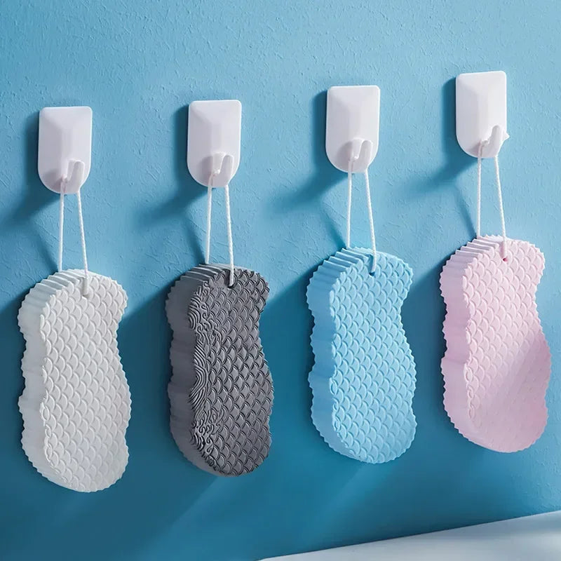 Soft Sponge Body Scrubber (1 Piece) – Bath Exfoliating Scrub Sponge Shower Brush for Skin Removal & Exfoliation | GlowPeak