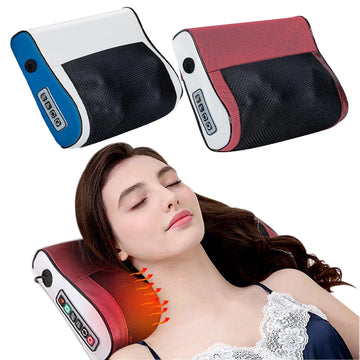 Multi-Functional Neck and Shoulder Massager – Adjustable Hot Compress & Kneading Massage for Neck, Back, & Shoulder Relief – GlowPeak