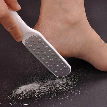 High-Quality 304 Stainless Steel Foot File Double Sided Callus Remover For Dead Skin Professional Pedicure Tools Callous Scraper| GlowPeak