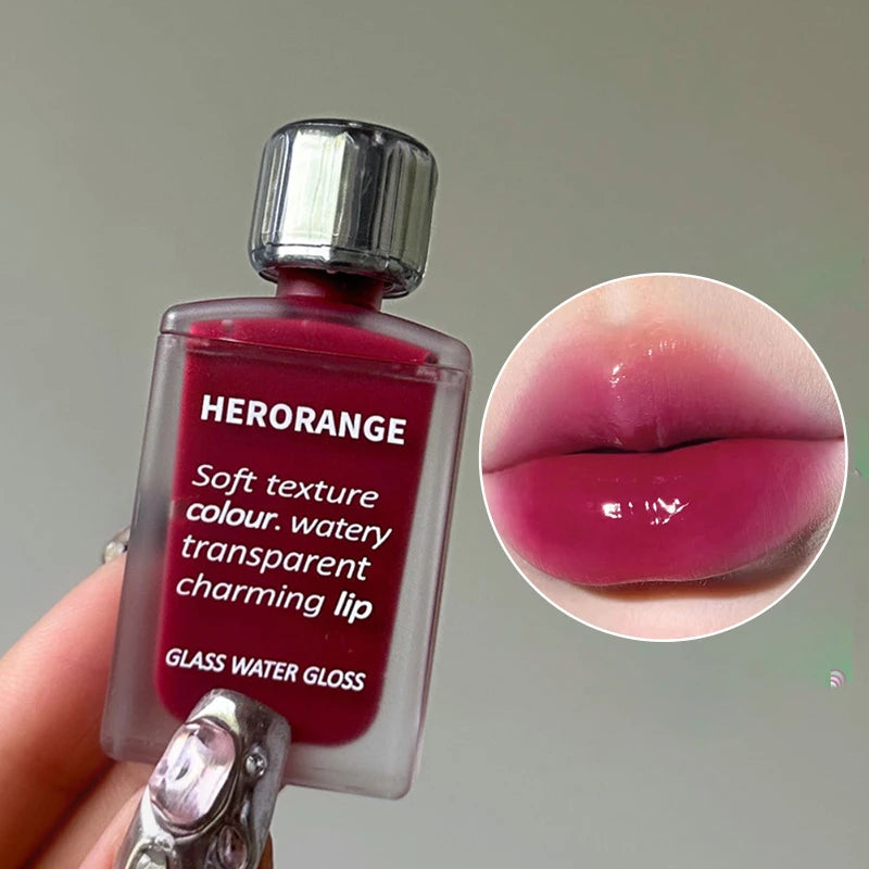 Light Glass-Like Lip Lacquer Gloss – Mirror Shine, Hydrating Formula, Smudge-Proof, Long-Wear, and Skin-Brightening | GlowPeak