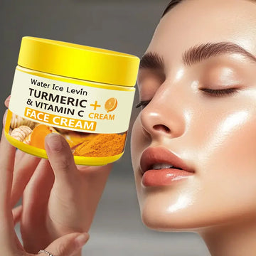 Turmeric Vitamin C Anti-Aging Cream Moisturizing Anti-Wrinkle Collagen Hyaluronic Acid Cream Skin Care Cosmetics 50g| GlowPeak