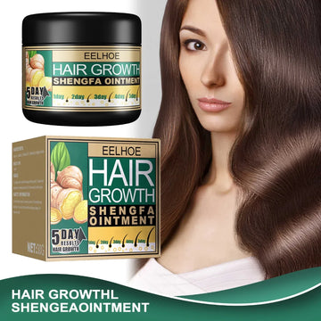 30g Ginger Hair Care Cream To Promote Hair Growth Relieving Hair Loss Scalp Massage Stimulate Hair Follicle Smoothing Care| GlowPeak