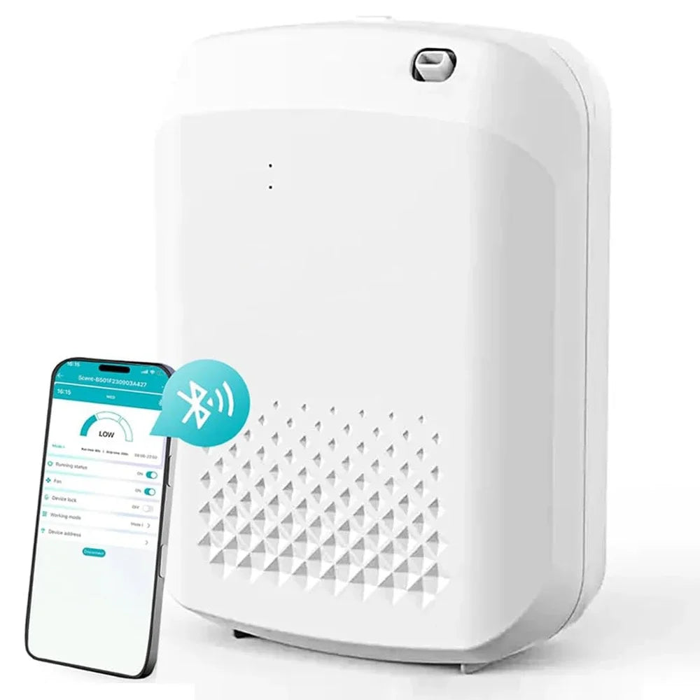 Fragrance Diffuser – Electric Aromatic Oil Diffuser & Air Freshener Machine, Wall Hanging Essential Oil Diffuser for Home & Hotel Use – GlowPeak