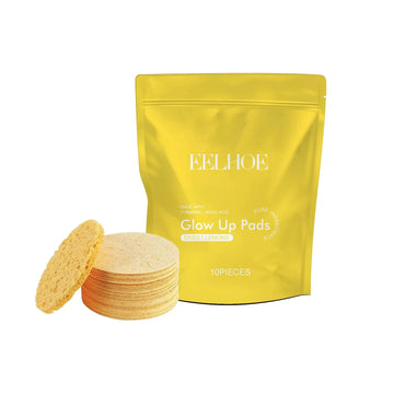 Turmeric Cleansing Pad Deeply Cleanses Skin, Removes Dirt, Controls Oil and Softens Exfoliated, Tender Skin| GlowPeak