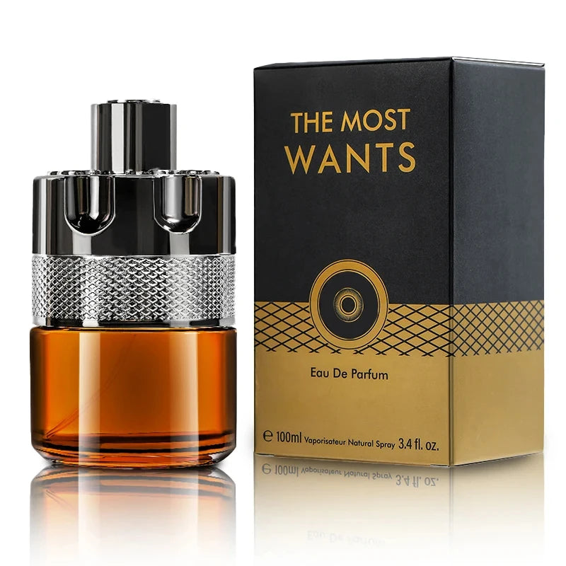 Men's Cologne Perfume 100ml - Long-Lasting, High-Quality, Pheromone-Infused, Attractive to Women - Perfect for Outings & Parties | GlowPeak