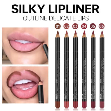 Luxury Matte Lip Liner – Long-Lasting, Smooth Application for Perfect Outline & Fill – Versatile Shades for All Skin Types | GlowPeak