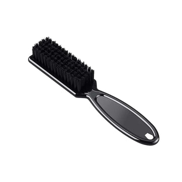 Professional Black Beard Brush for Men | Vintage Styling Shaving Tool with Oil Head | Barber-Grade Cleaning & Carving | GlowPeak