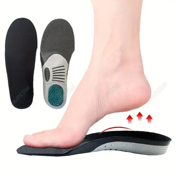 1Pair Orthopedic Insoles Orthotics Flat Foot Health Sole Pad For Shoes Insert Arch Support Pad Plantar Fasciitis Feet Care Pads| GlowPeak