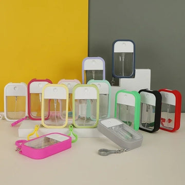 Mini Hand Sanitizer Spray with Keychain – Scented, Vegan, Travel-Size Hand Sanitizing Mist | GlowPeak