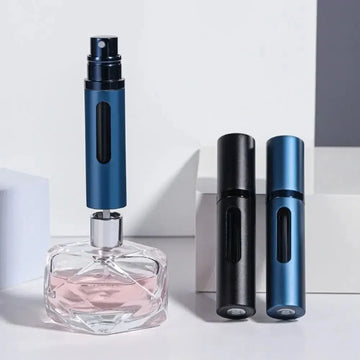 5ml Glass Refillable Perfume Bottle with Spray Scent Pump Portable Travel Empty Cosmetic Containers Mini Spray Atomizer Bottle| GlowPeak
