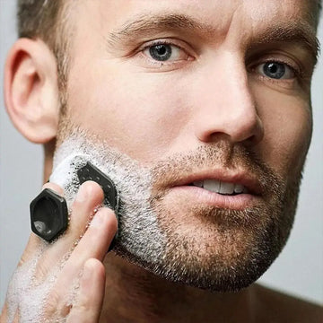 Alwafore Facial Cleaning Brush Scrubber Silicone Miniature Face Deep Clean Shave Massage Face Scrub Brush Face Cleaner For Men| GlowPeak