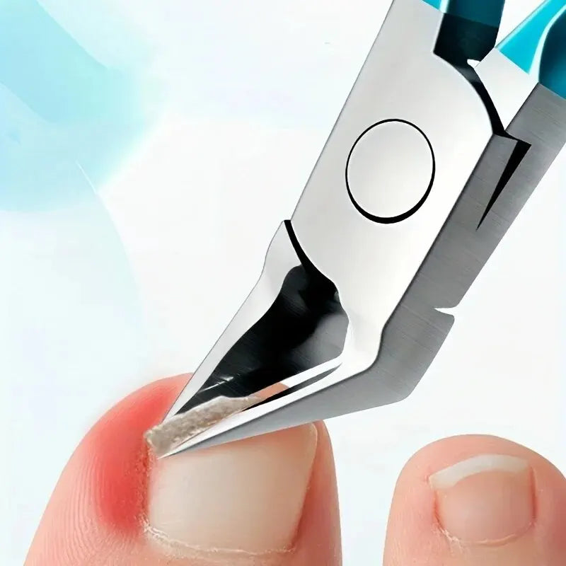 Toe Nail Clipper For Ingrown Or Thick Toenails Toenails Trimmer Professional Podiatrist Toenail Nipper With Stainless Steel Supe| GlowPeak