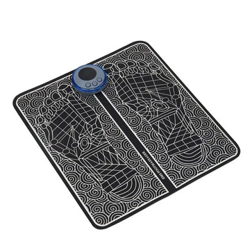 Foot Massager – Intelligent Massage Pad for Fatigue Relief, Rechargeable Acupuncture Points Foot Therapy Machine – GlowPeak