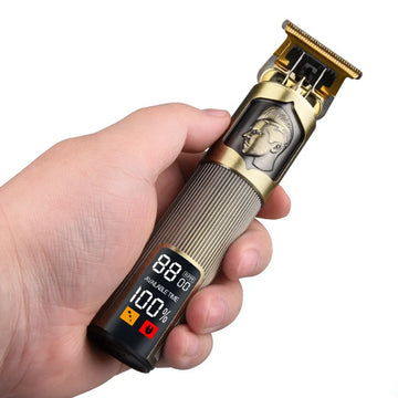 Three-Speed Variable Gear T9 Hair Clipper – Electric Shaver for Hair Trimming, Shaving, and Barber Clippers | Boyfriend Gift | GlowPeak