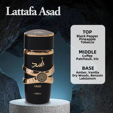 Asad Bourbon Original Arab Perfume 100ml- Yara Eau De Parfum for Women & Men | High Quality Arabian Fragrance | GlowPeak
