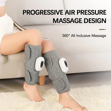 Eletric Leg Massager Air Pressure 3 Mode Airbag Calf Massage Machine Relieve Leg Slimming Muscle Stiffness Relax Foot Calf | GlowPeak