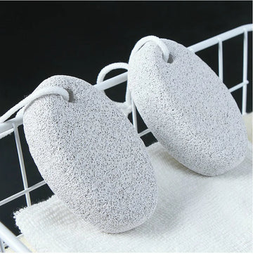 Natural Pumice Stone for Foot Care – Exfoliate Calluses & Dead Skin | Foot Massage Tool for Soft, Smooth Skin - GlowPeak| GlowPeak