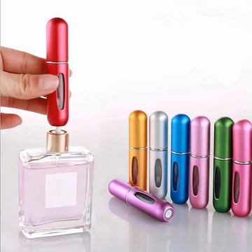 5ml Perfume Refill Bottle Portable Mini Refillable Spray Jar Scent Pump Empty Cosmetic Containers Atomizer for Travel Tool Hot| GlowPeak