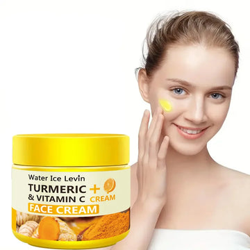 Turmeric Vitamin C Anti-Aging Cream Moisturizing Anti-Wrinkle Collagen Hyaluronic Acid Cream Skin Care Cosmetics 50g| GlowPeak