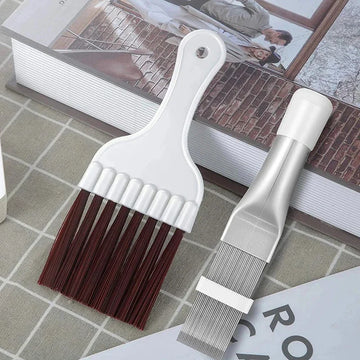 Air Conditioner Condenser Fin Comb Stainless Steel AC Fin Cleaning Brush Air Conditioner Fin Repair Tool Coil Comb Clean Tools| GlowPeak