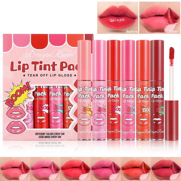 Tear-Off Lipstick – Moisturizing, Waterproof, Long-Lasting Color, Fast-Drying Lipstick with Case | GlowPeak