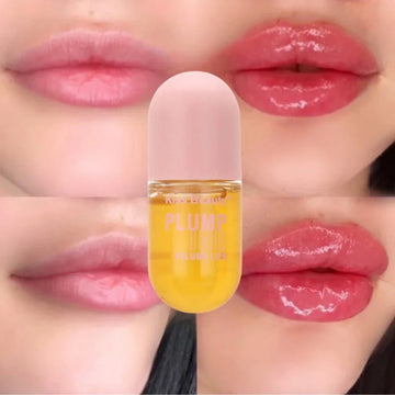 Long Lasting Lip Plumper Oil – Instant Volumizing Enhancer Lip Serum for Collagen Boost, Sexy Lips & Increased Volume – GlowPeak