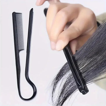 V-Comb Hairdressing Comb – Messy Hair Finishing & Straightening Splint Tool – Perfect for Hair Wigs | GlowPeak