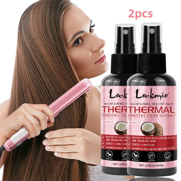 Thermal Protection Spray for Hair Heat Protector Serum Protect Hair From UV Damaged Moisturizing Hair-care Conditioner for Women| GlowPeak