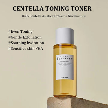 Centella Asiatica Toner – Daily Skin Care for Moisturizing & Tender Skin, Centella Asiatica Skin Care Set | GlowPeak