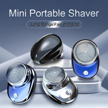 Electric Shaver Charging Mini Pocket Travel Razor Portable Wireless Detachable Shaver Facial Beard And Body Hair Trimmer| GlowPeak