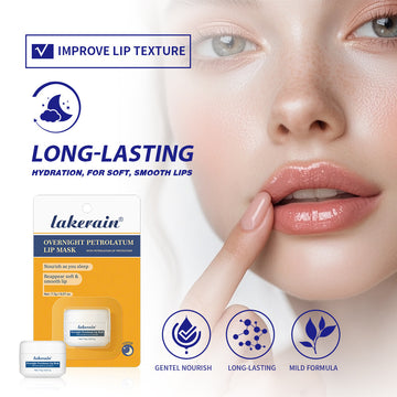 Lakerain Overnight Petrolatum lip mask